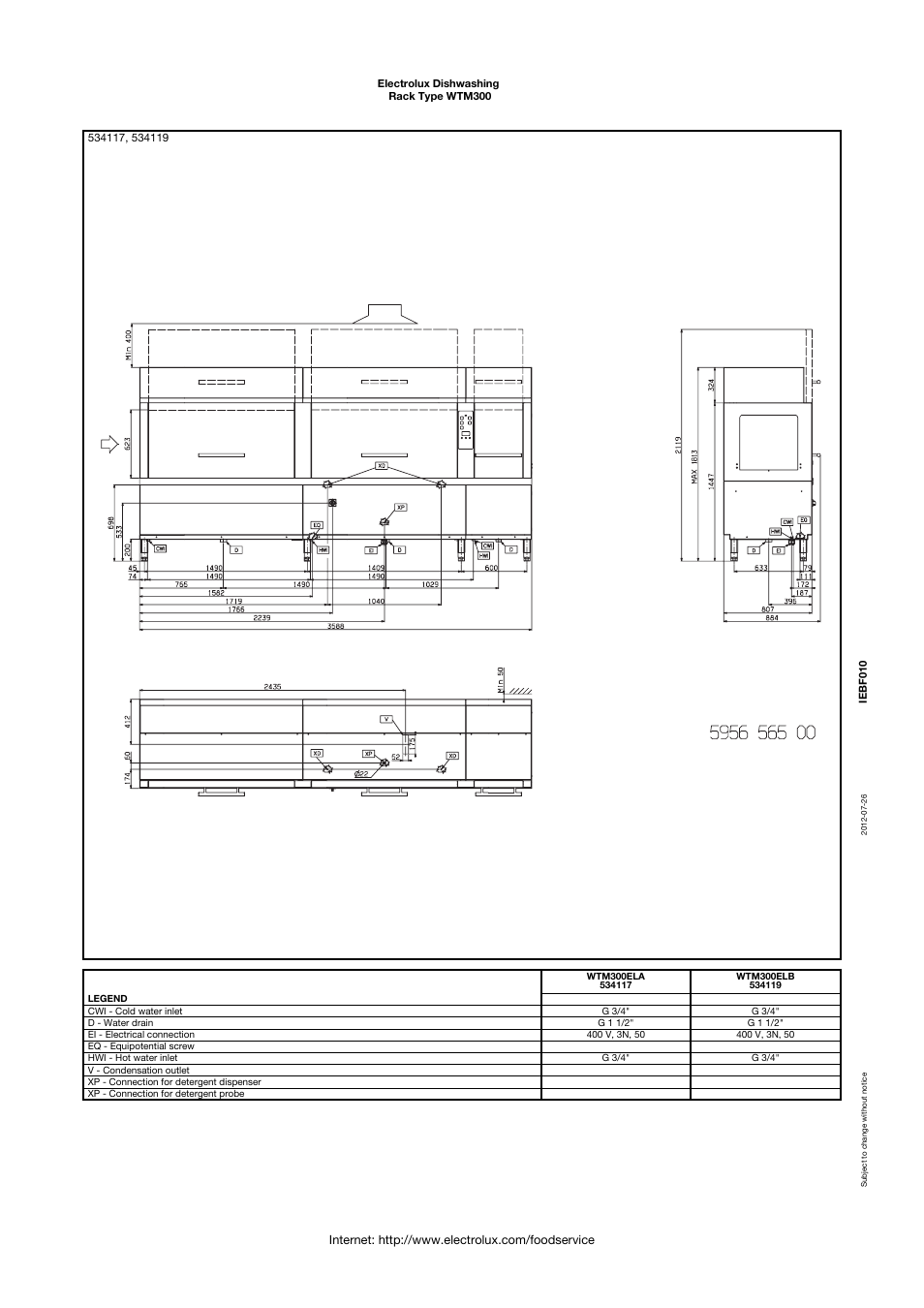 Electrolux 534119 User Manual | Page 5 / 7