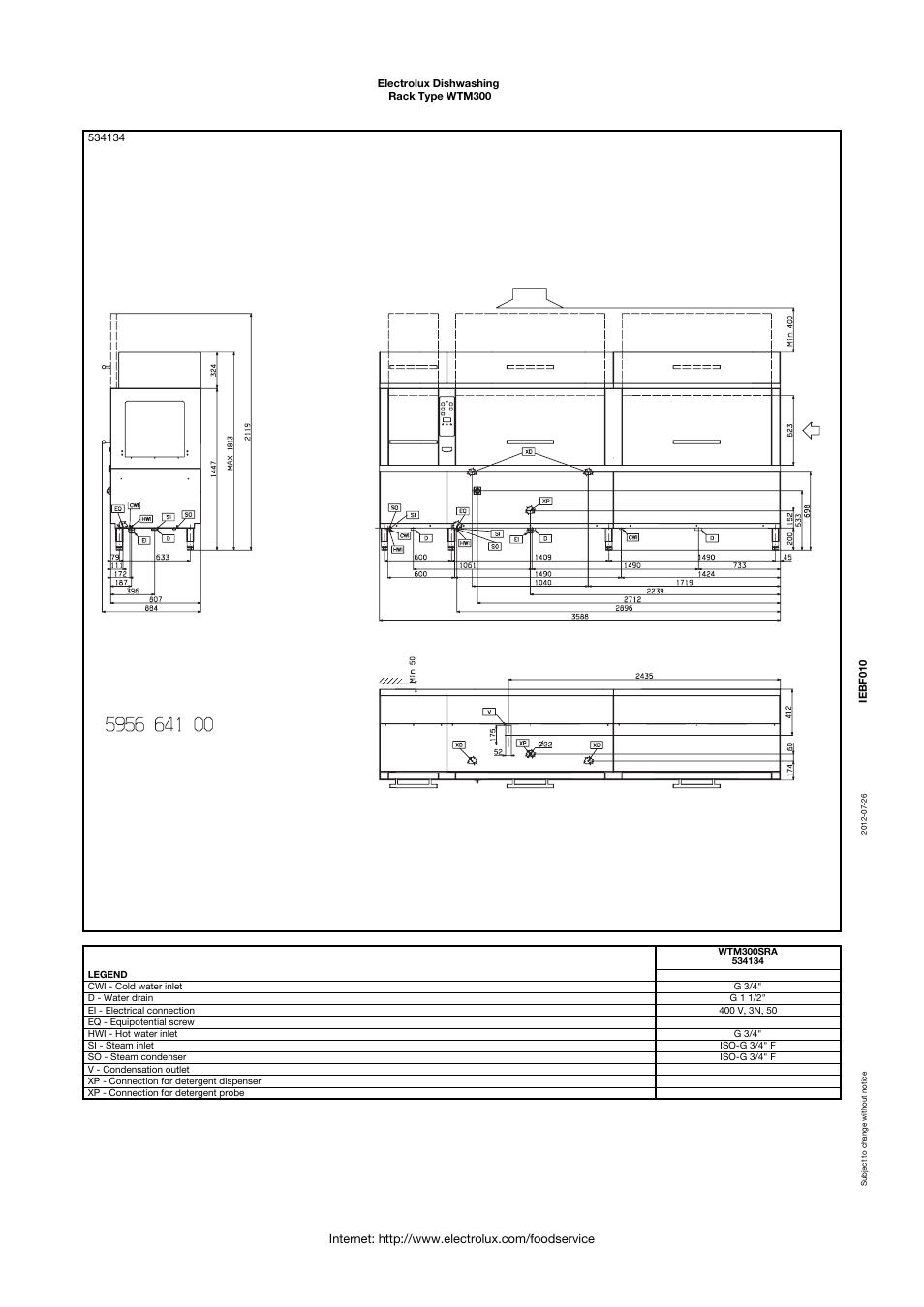 Electrolux 534119 User Manual | Page 6 / 7