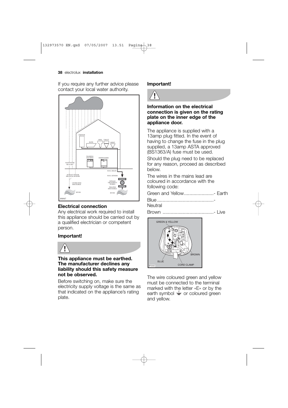 Electrolux EWG 14740 W User Manual | Page 38 / 48