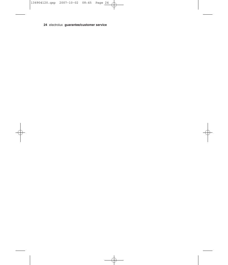 Electrolux EDE 36150W User Manual | Page 24 / 25