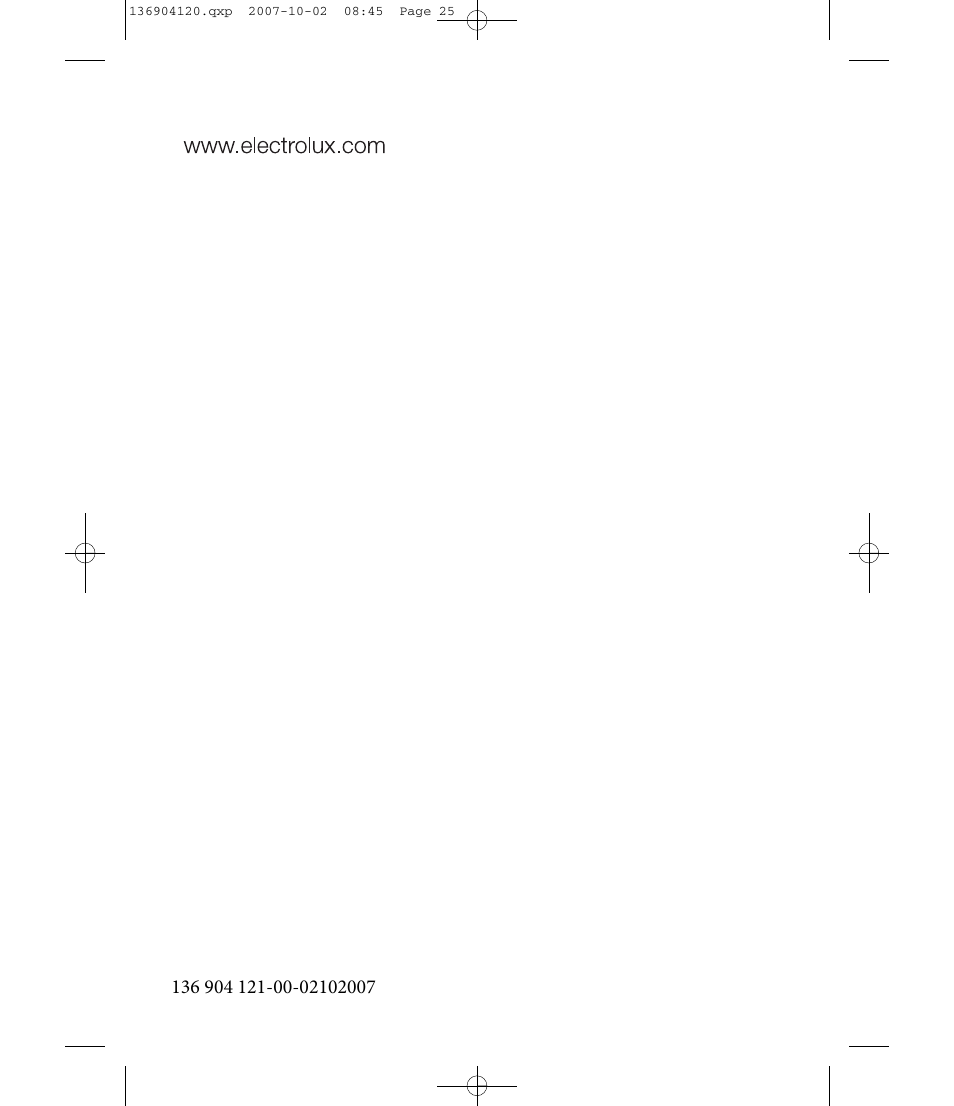 Electrolux EDE 36150W User Manual | Page 25 / 25
