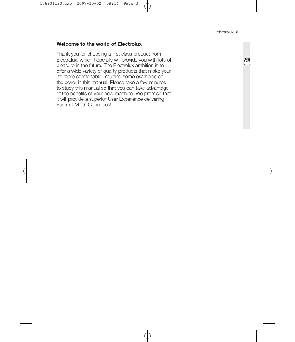 Electrolux EDE 36150W User Manual | Page 3 / 25