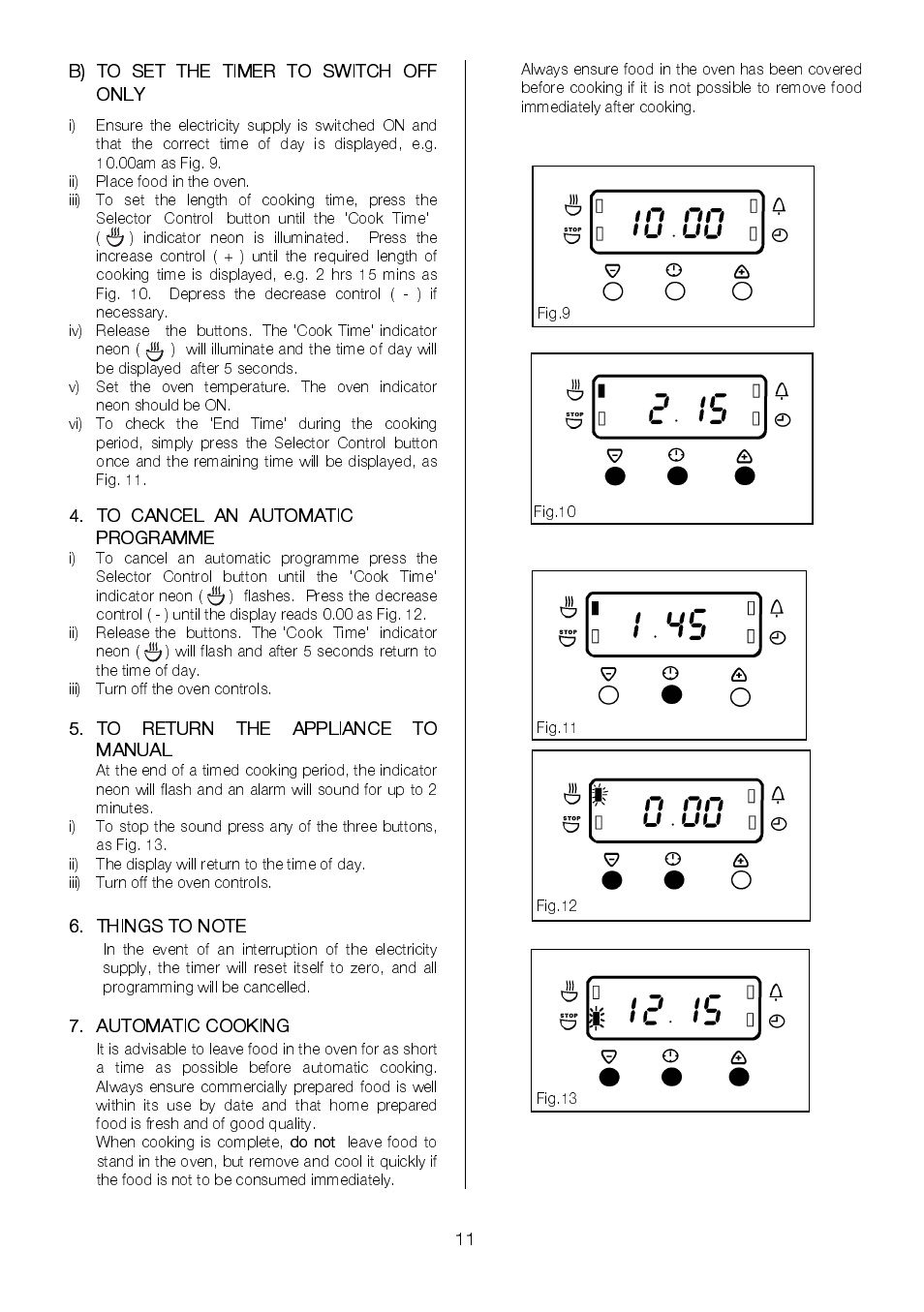 Electrolux EKC6046 User Manual | Page 11 / 40