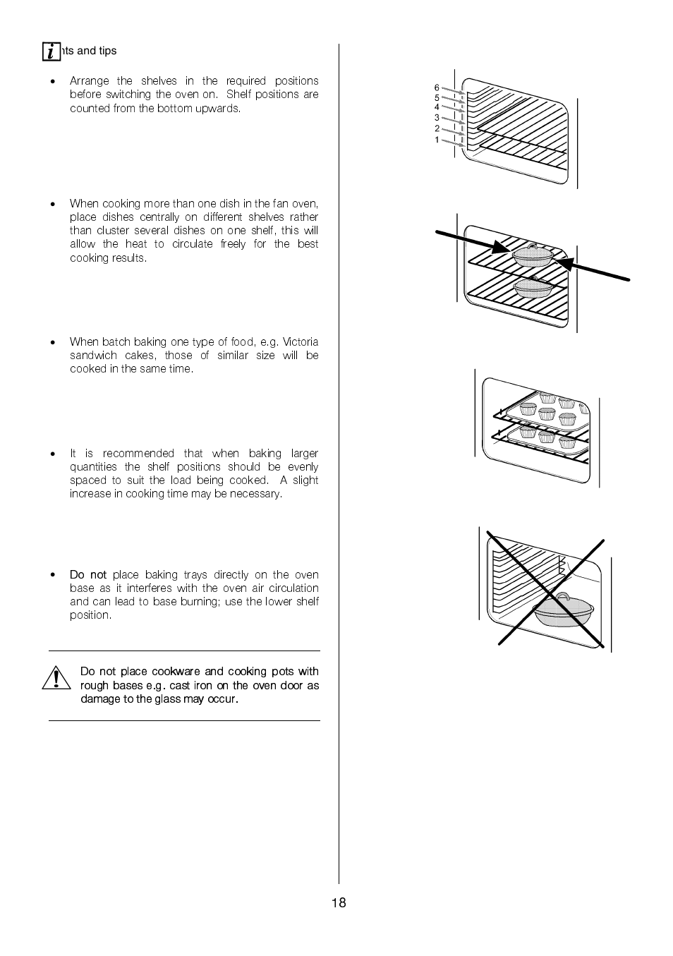 Do not | Electrolux EKC6046 User Manual | Page 18 / 40