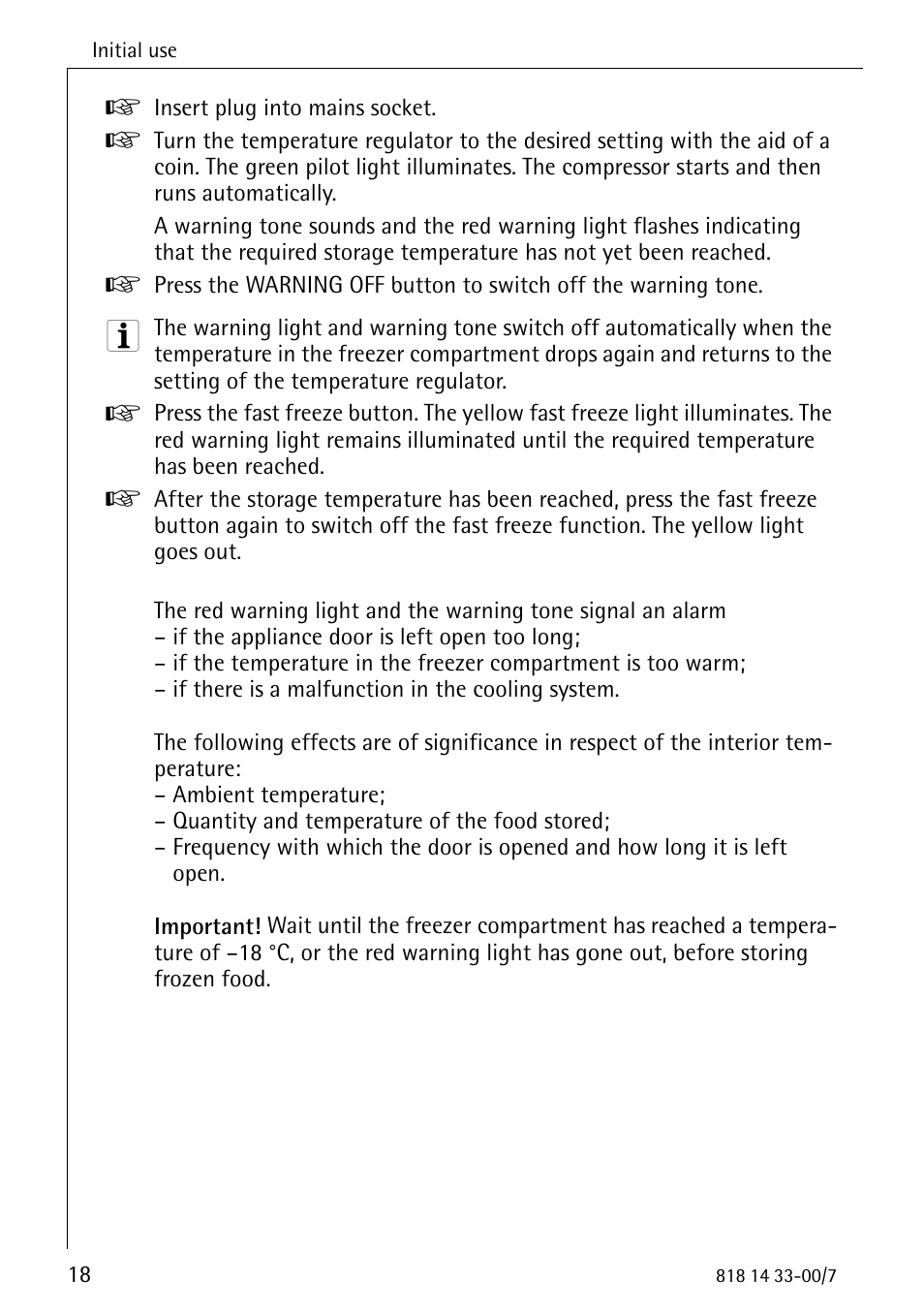 Electrolux 2170-4 User Manual | Page 18 / 32