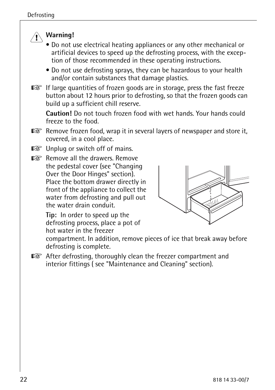 Electrolux 2170-4 User Manual | Page 22 / 32