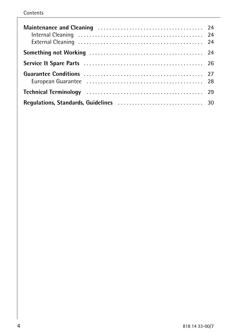 Electrolux 2170-4 User Manual | Page 4 / 32