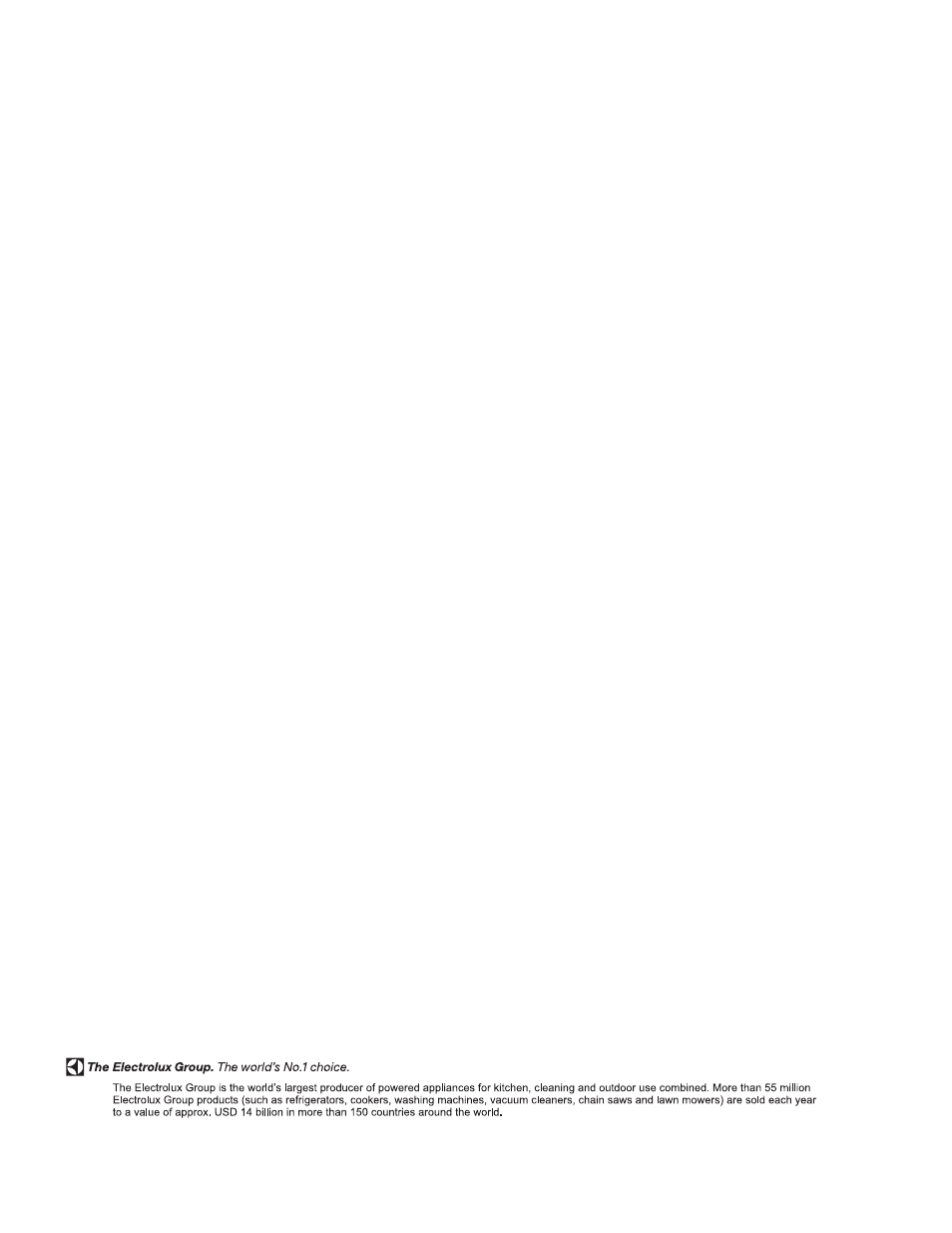 Electrolux U27107 User Manual | Page 28 / 28