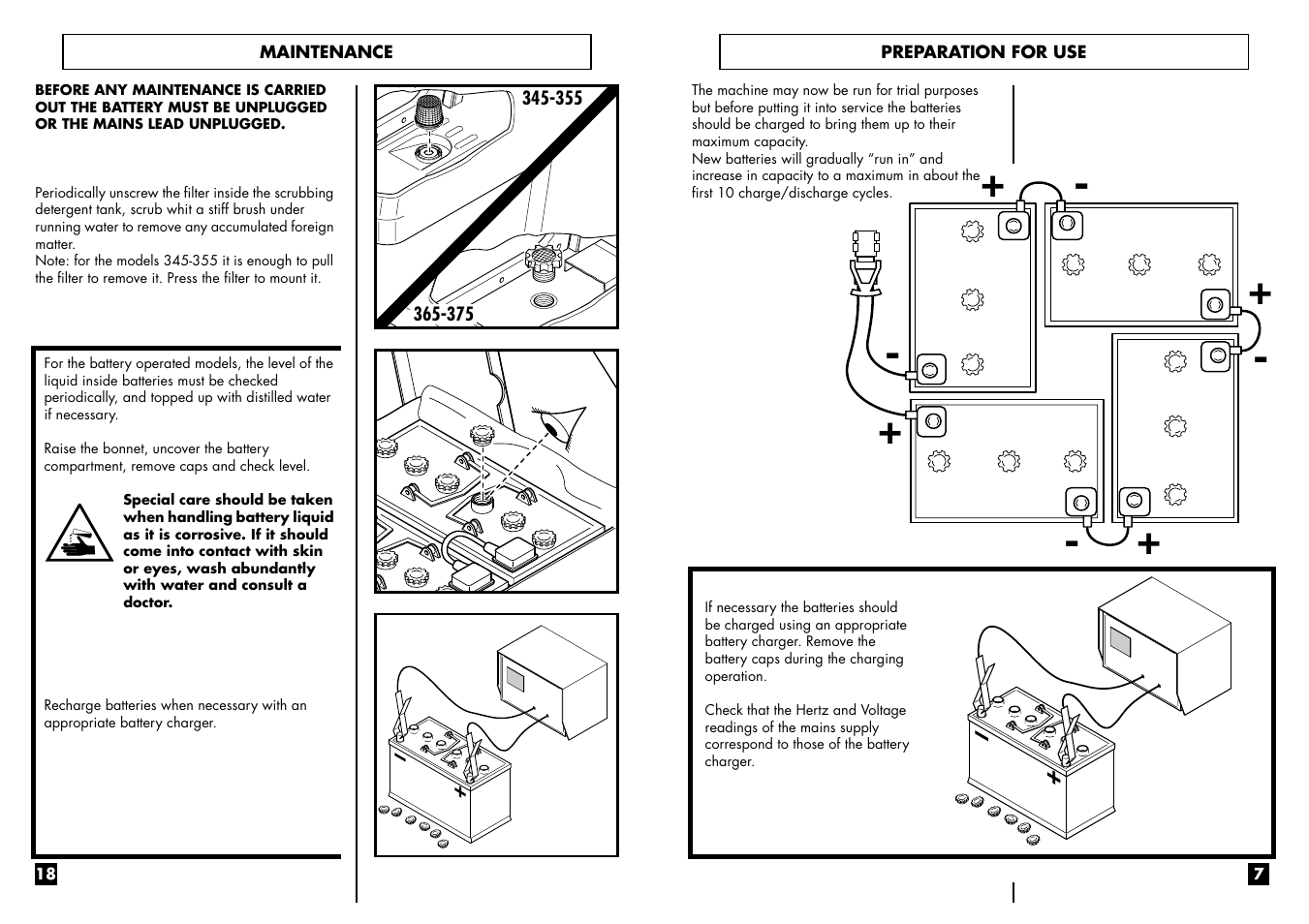 Electrolux EUROCLEAN W 375 B User Manual | Page 9 / 14