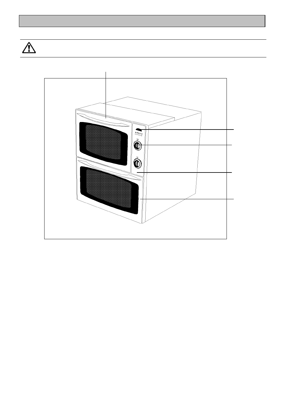 Description of the appliance, Built in gas oven and grill | Electrolux EDB 872 User Manual | Page 4 / 44