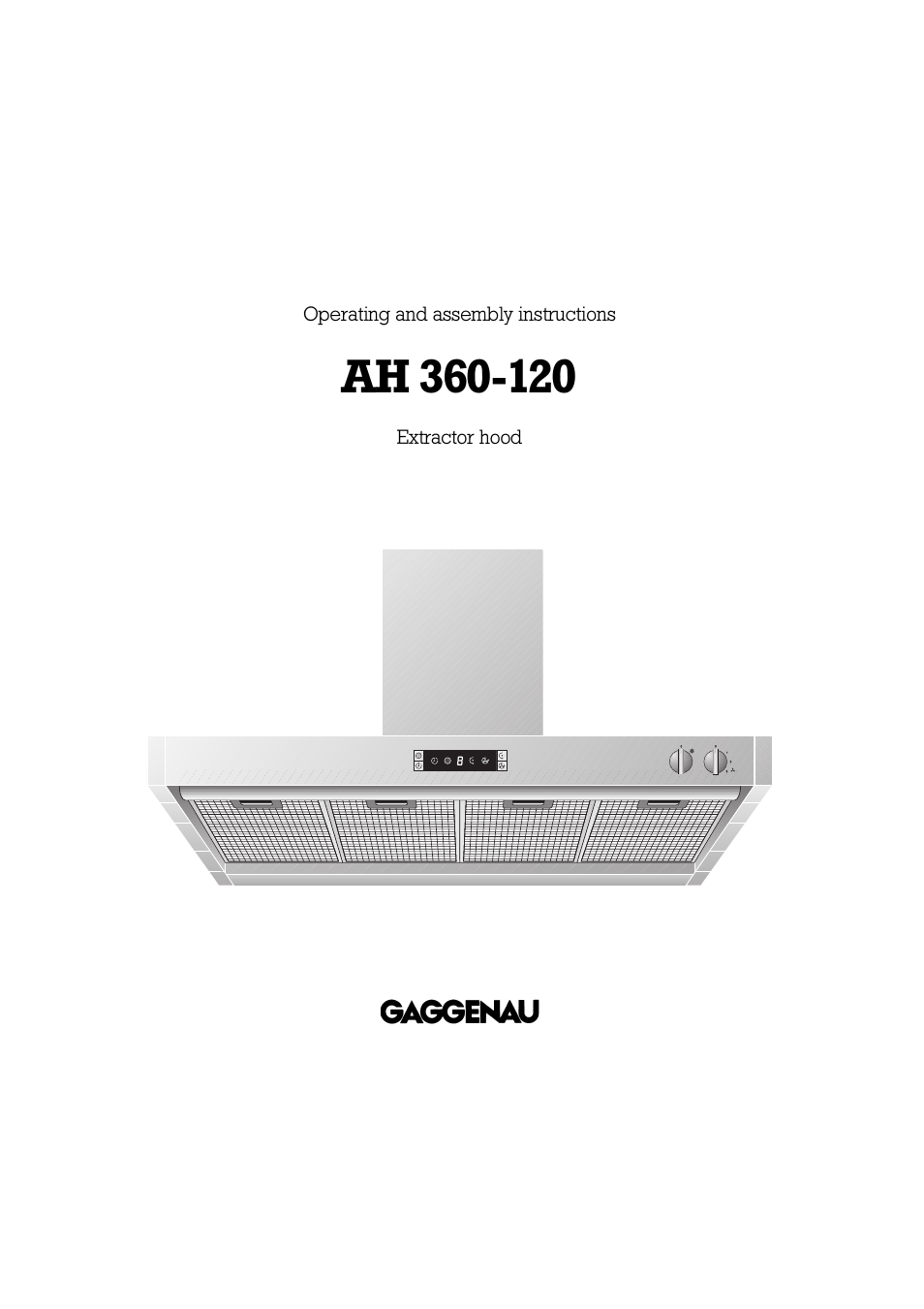 Electrolux AH 360-120 User Manual | 16 pages
