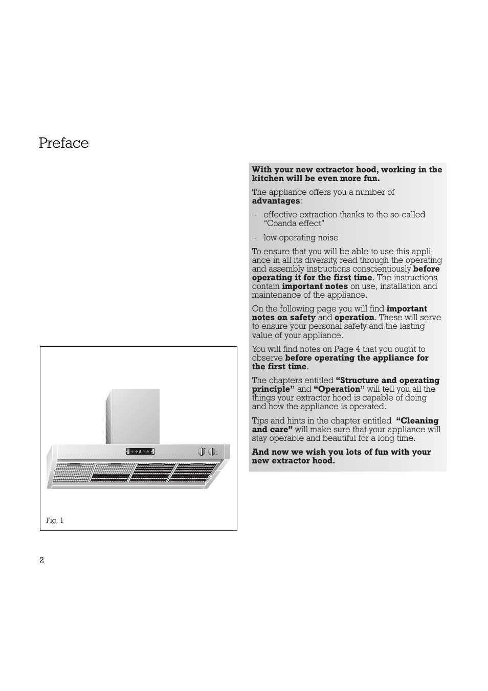 Preface | Electrolux AH 360-120 User Manual | Page 3 / 16