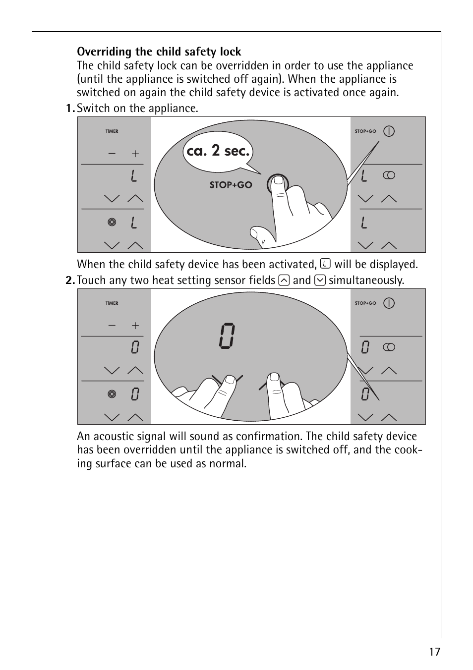 Electrolux 79301 KF-MN User Manual | Page 17 / 36