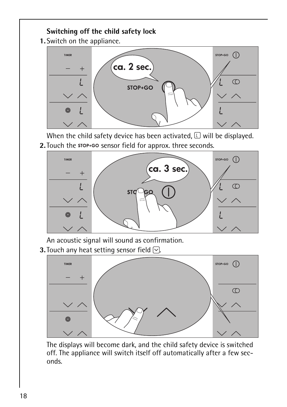 Electrolux 79301 KF-MN User Manual | Page 18 / 36