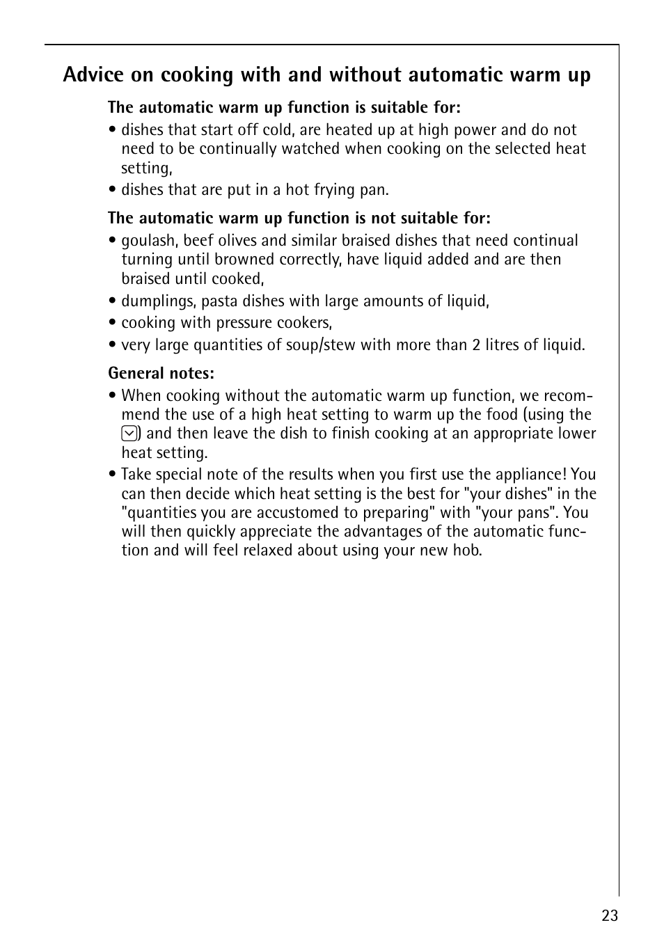 Electrolux 79301 KF-MN User Manual | Page 23 / 36