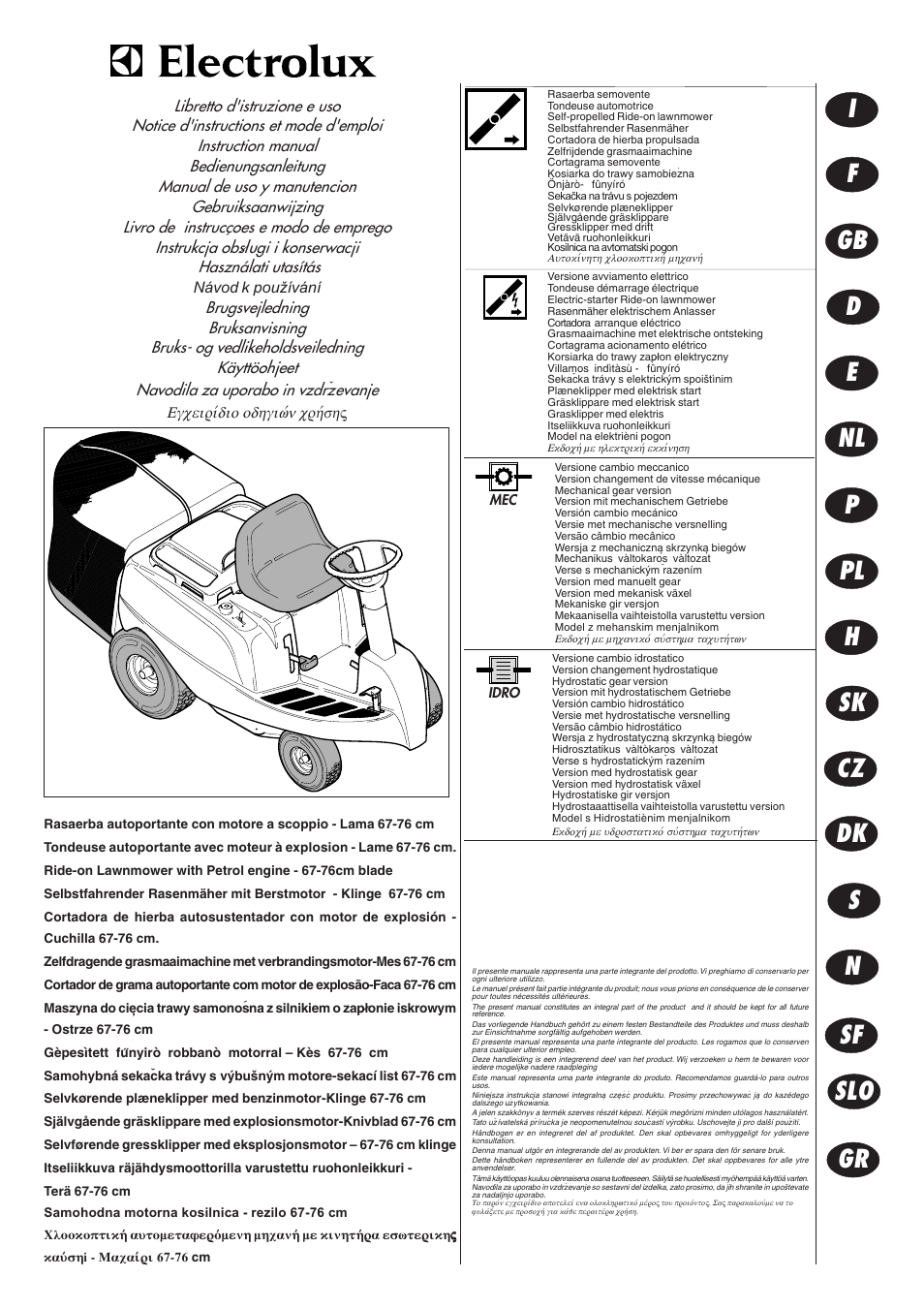 Electrolux Choppy 95387831900 User Manual | 14 pages