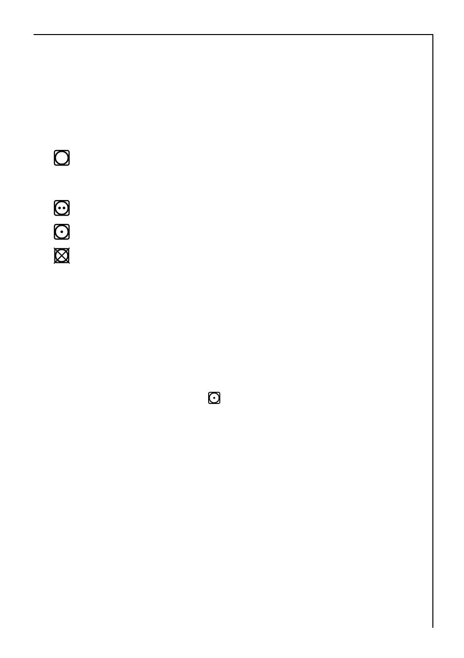 A small glossary of textile information, Care symbols | Electrolux LAVATHERM 57700 User Manual | Page 23 / 40