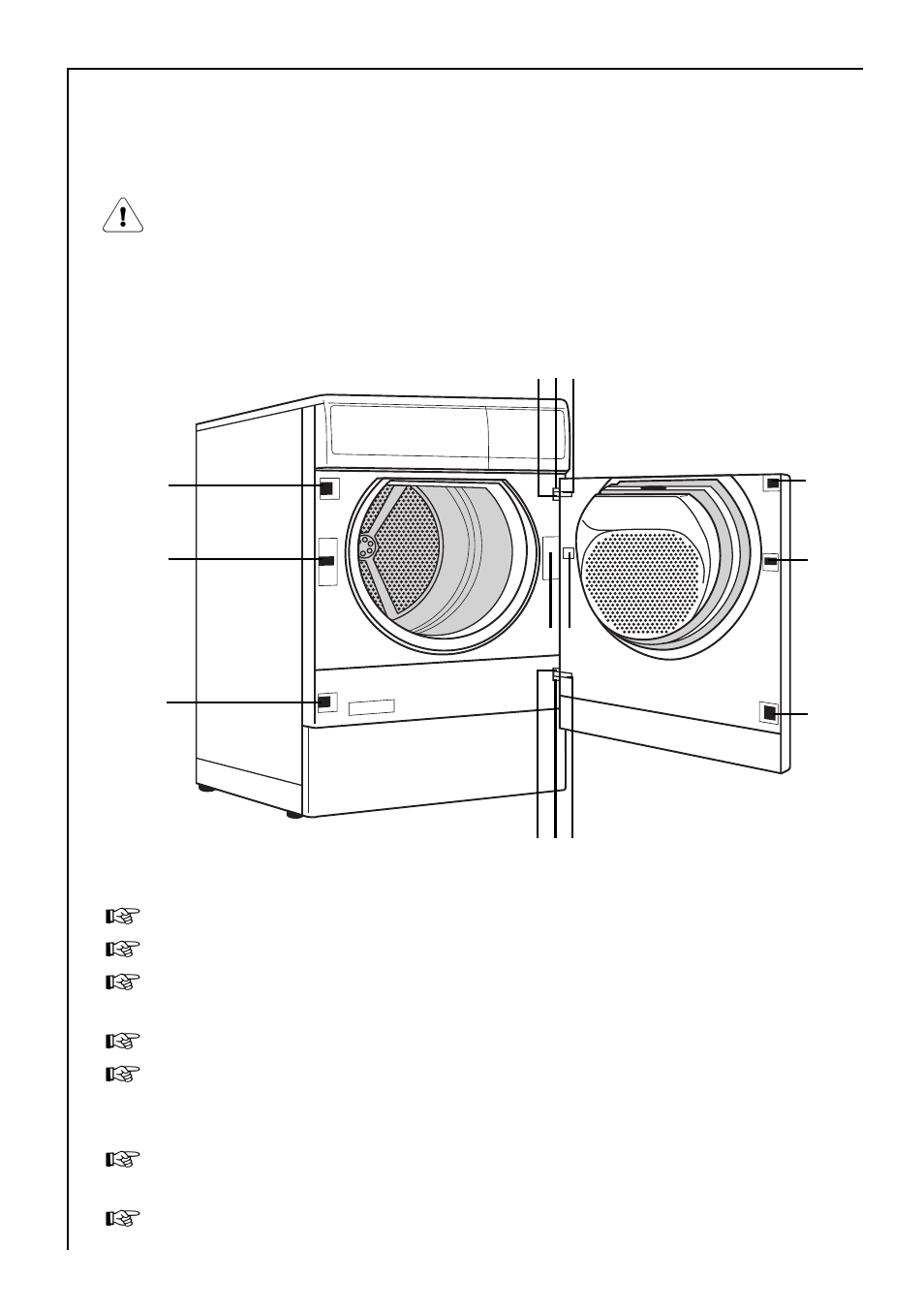 Door reversal instructions | Electrolux LAVATHERM 57700 User Manual | Page 36 / 40