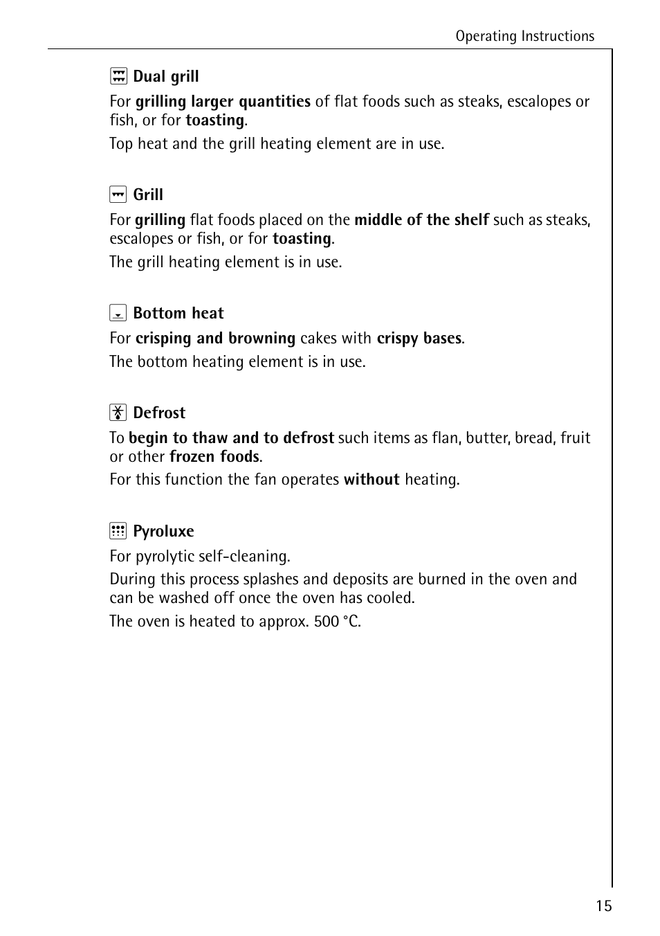 Electrolux B4140-1 User Manual | Page 15 / 64