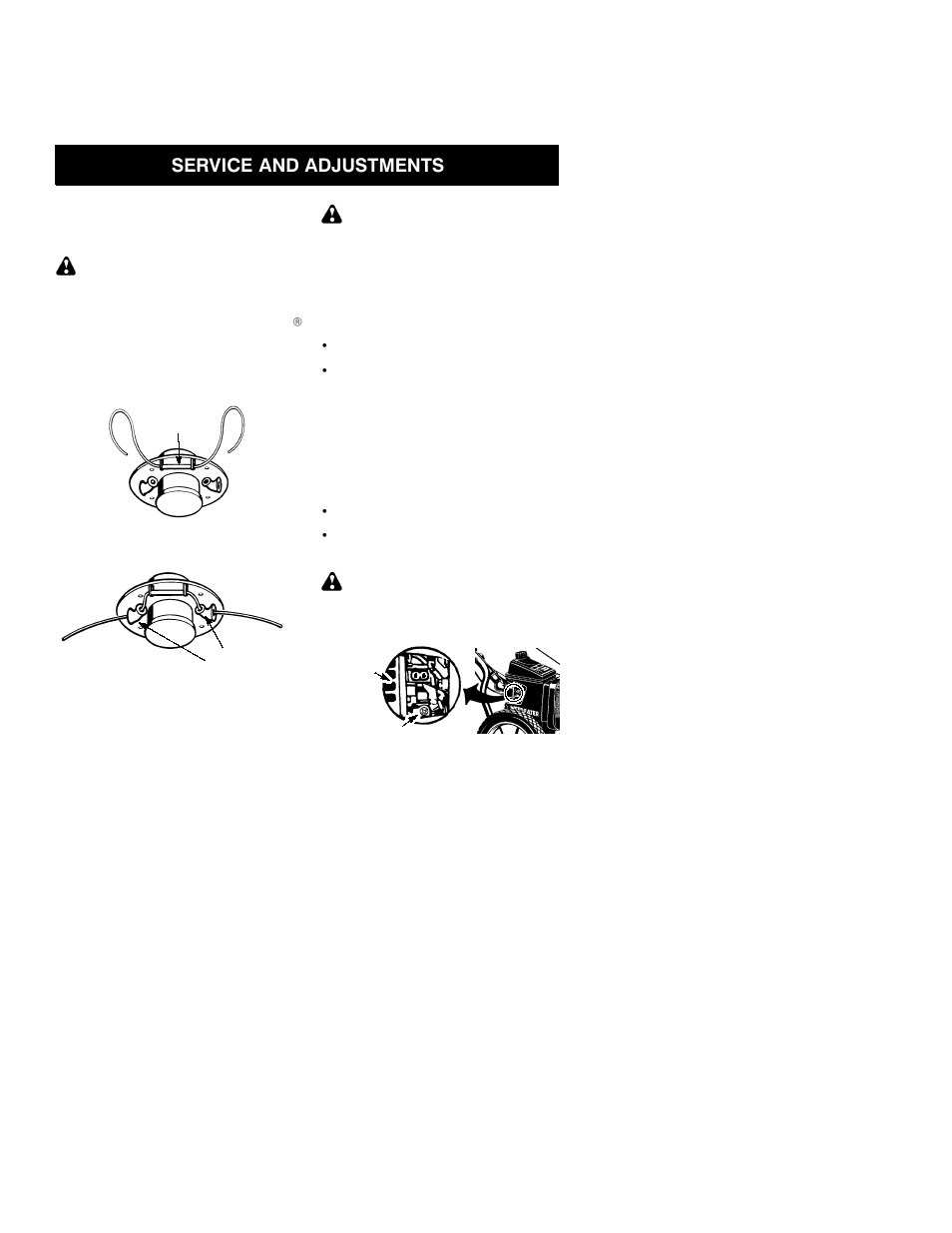 Service and adjustments | Electrolux WT3100 User Manual | Page 7 / 11