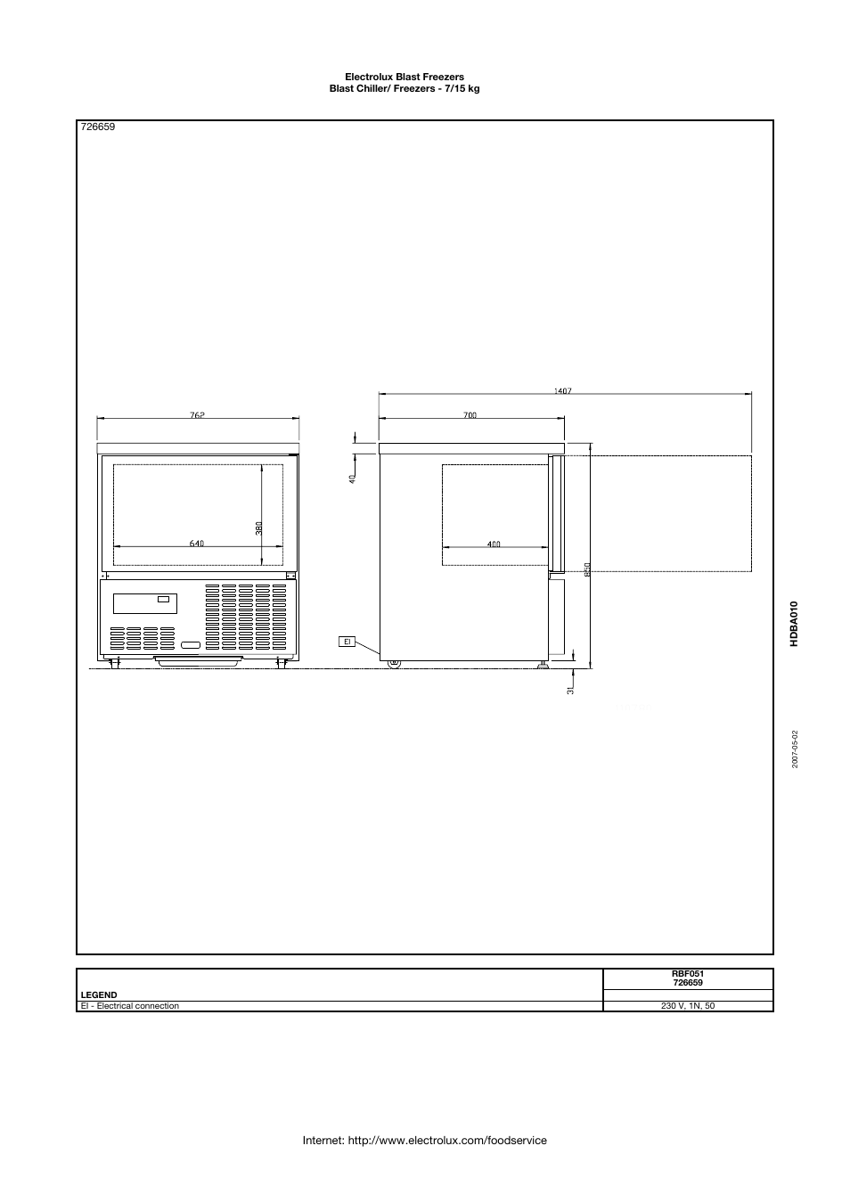 Electrolux 726627 User Manual | Page 3 / 5