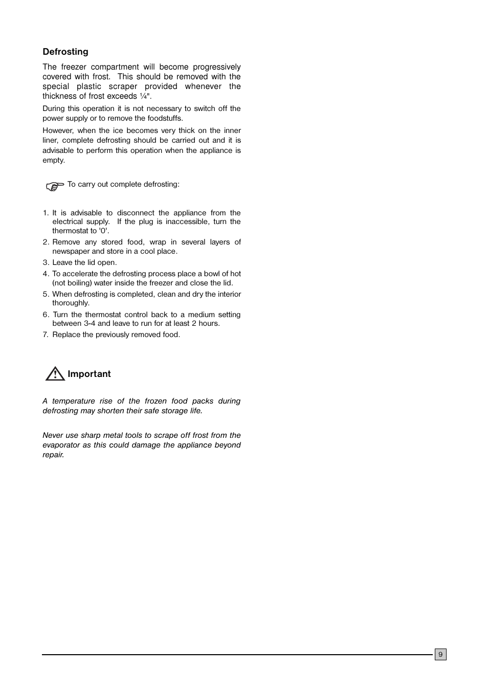 Electrolux ECN 1147 User Manual | Page 9 / 20