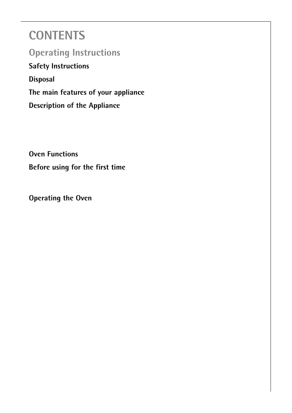 Electrolux B 81005 User Manual | Page 3 / 76