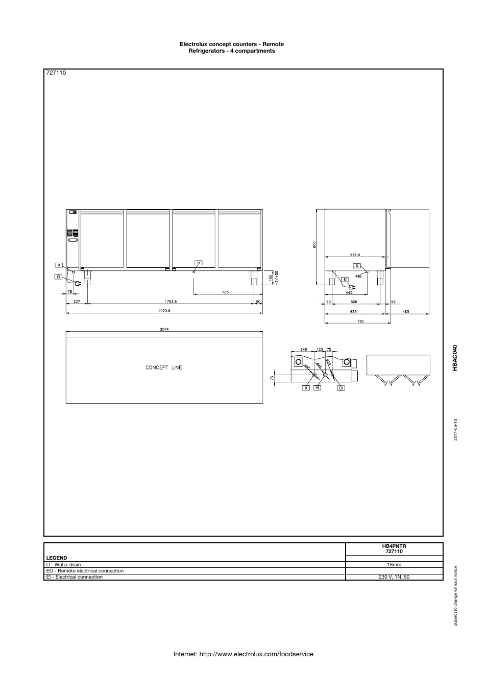 Electrolux 728300 User Manual | Page 4 / 4
