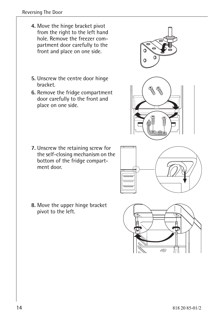 Electrolux 818 20 85 User Manual | Page 14 / 44
