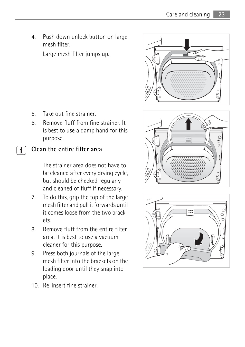 Electrolux LAVATHERM 58840 User Manual | Page 23 / 44