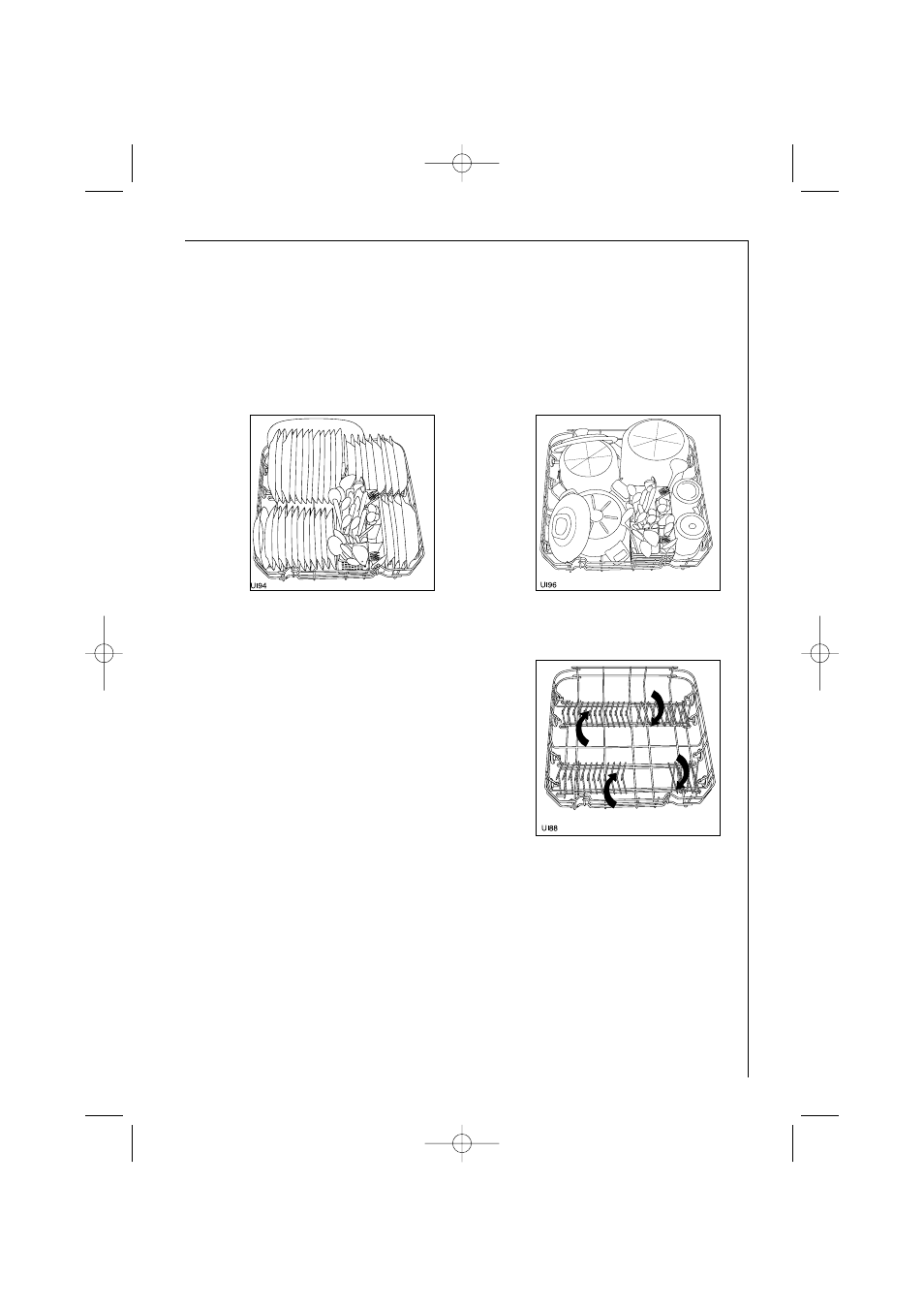 The lower basket | Electrolux 65080 VIL User Manual | Page 21 / 52