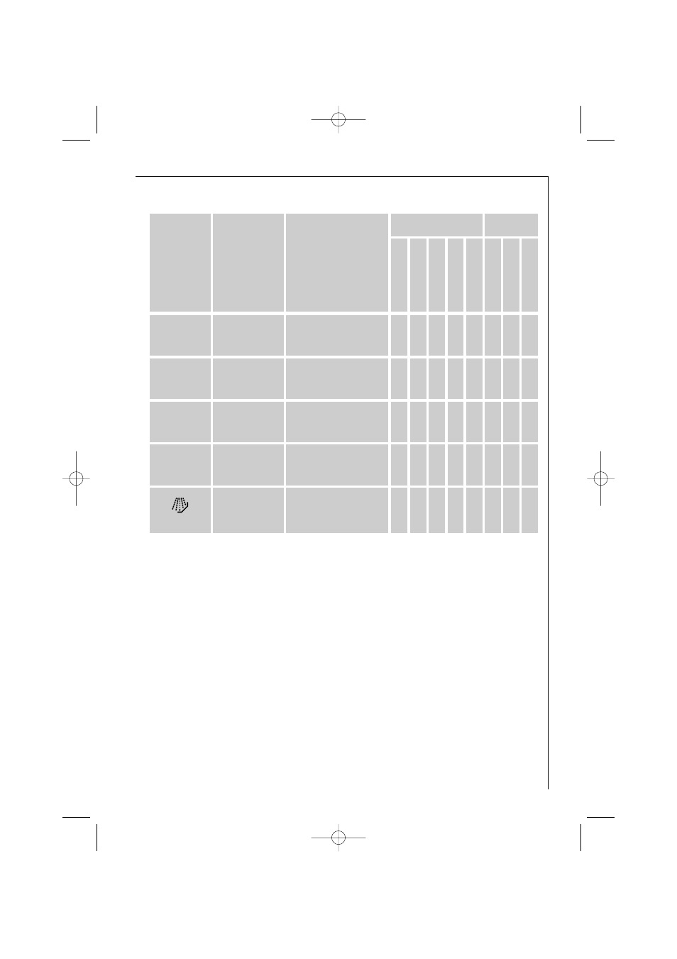 Washing programmes | Electrolux 65080 VIL User Manual | Page 29 / 52