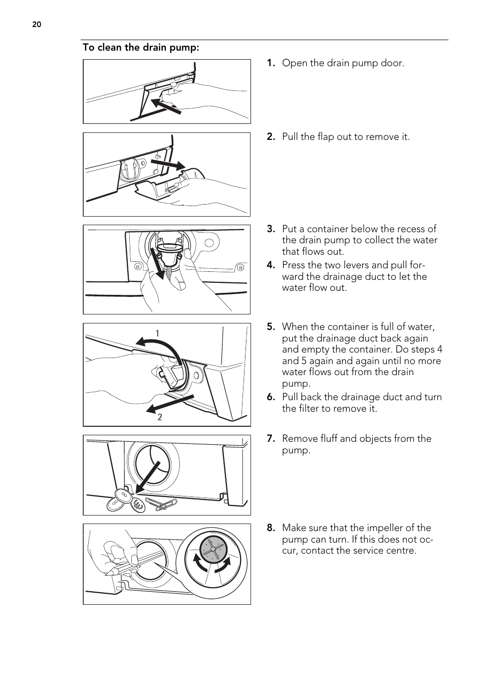 Electrolux L 75478 FL User Manual | Page 20 / 32