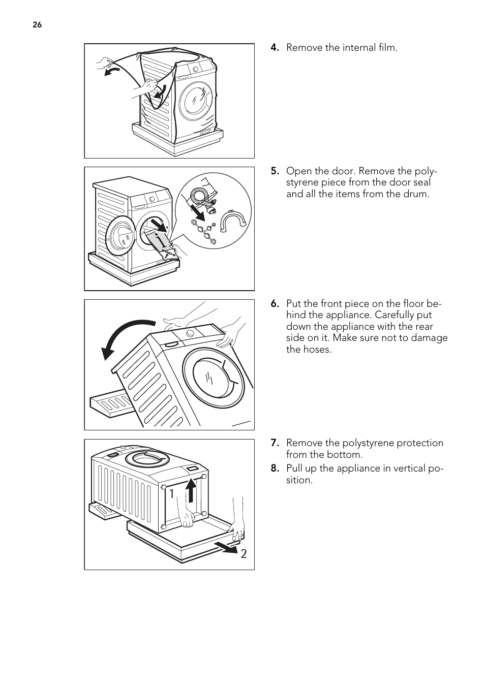 Electrolux L 75478 FL User Manual | Page 26 / 32