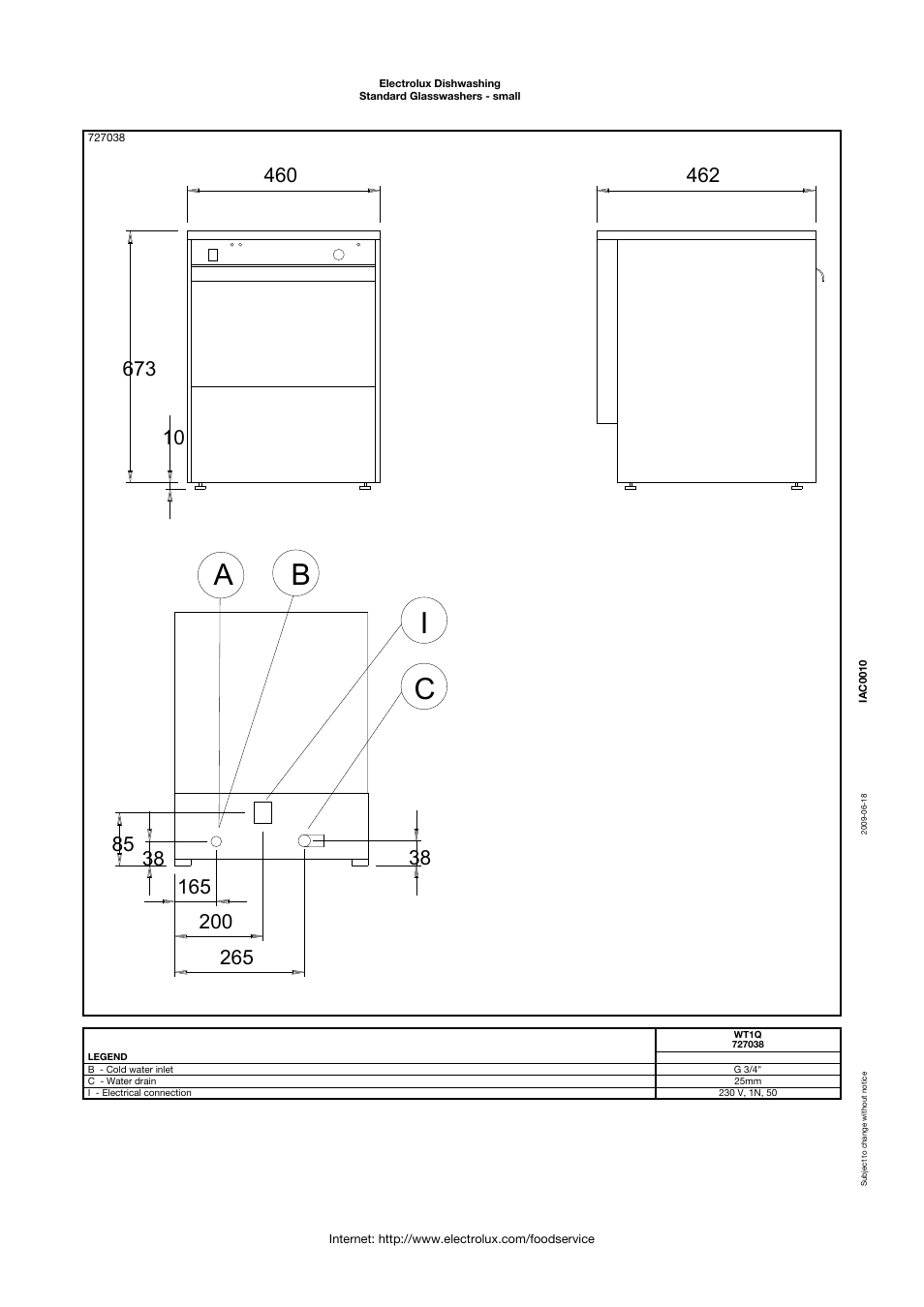 Ic a b | Electrolux 727040 User Manual | Page 4 / 6