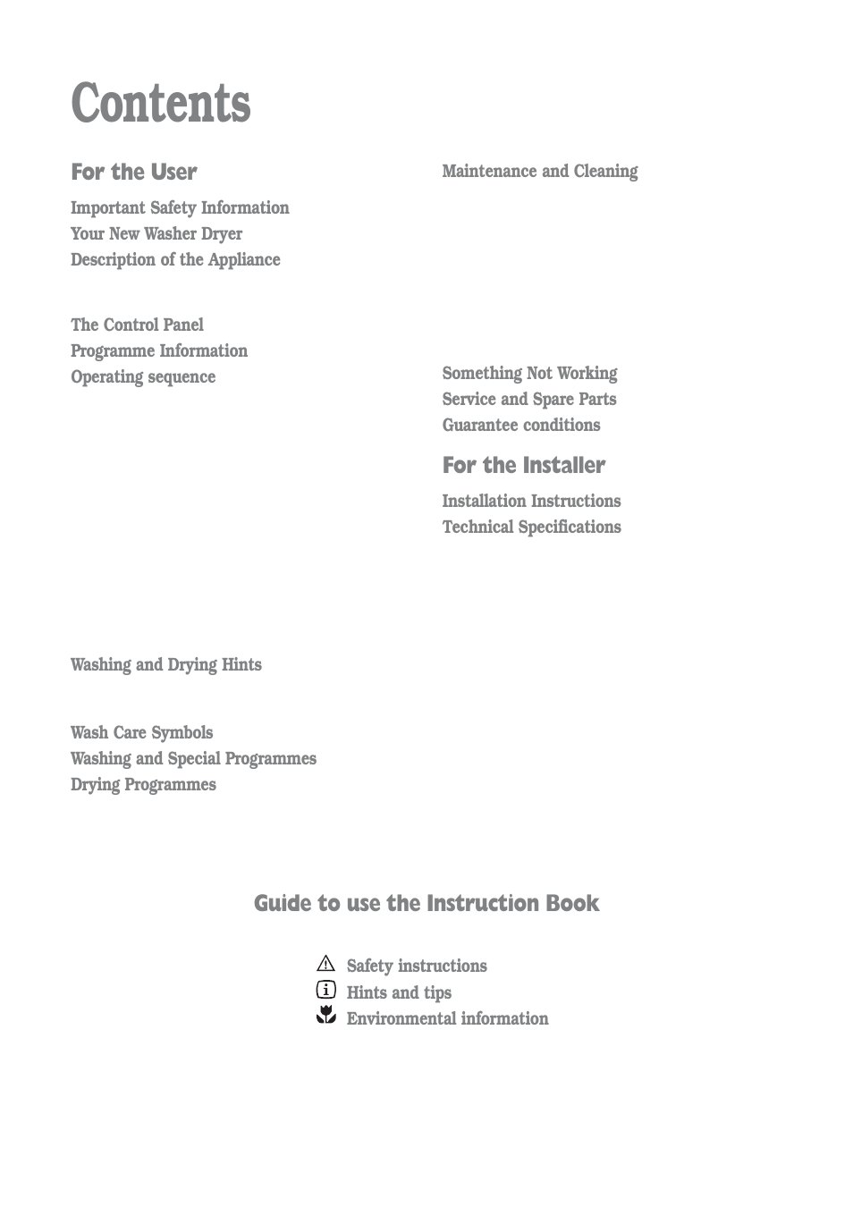 Electrolux EWD 1409 I User Manual | Page 3 / 32