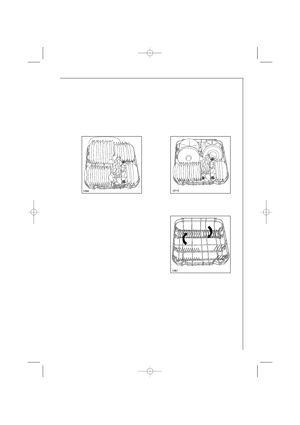 The lower basket | Electrolux 35085 VI User Manual | Page 19 / 48