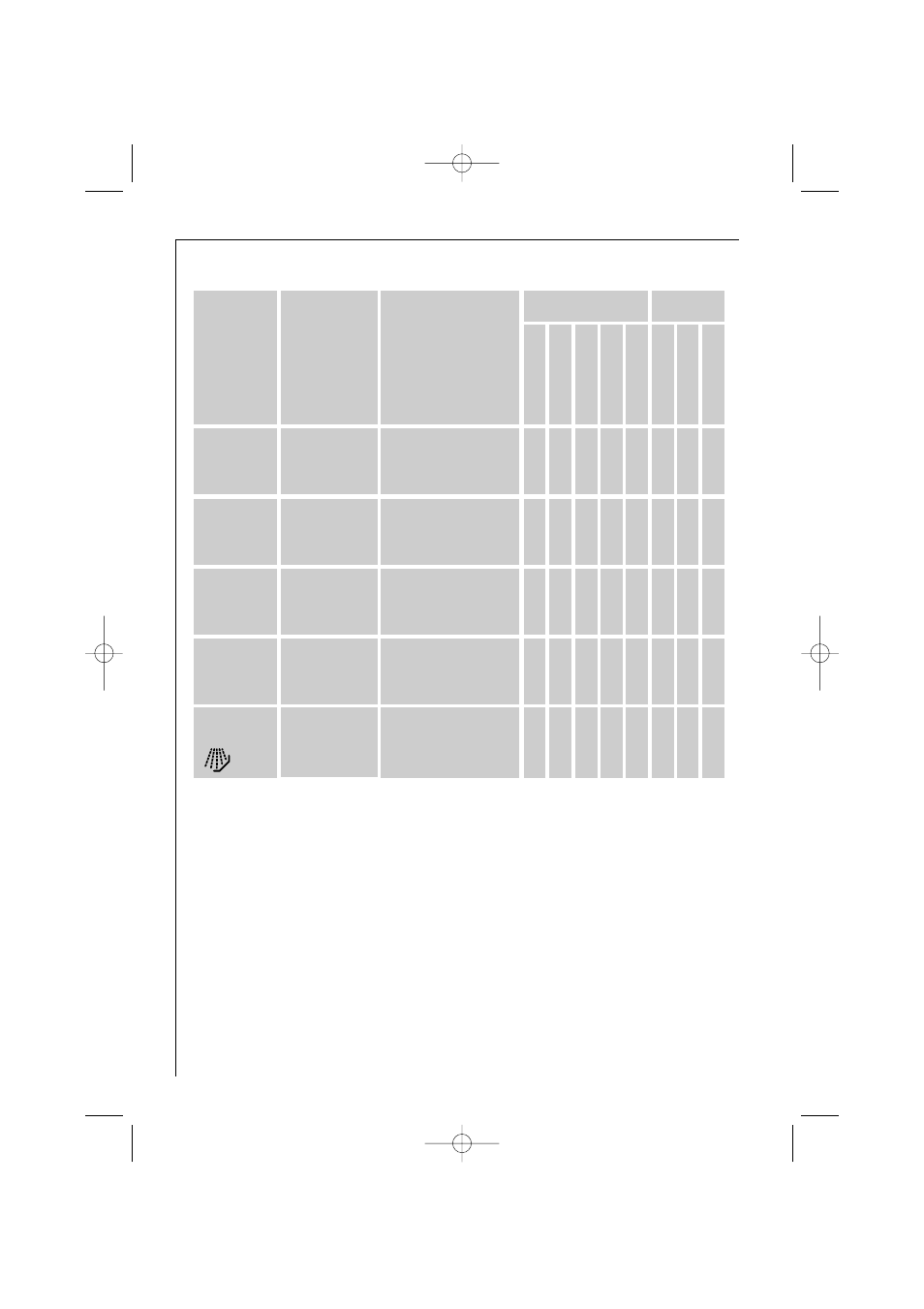 Washing programmes | Electrolux 35085 VI User Manual | Page 26 / 48