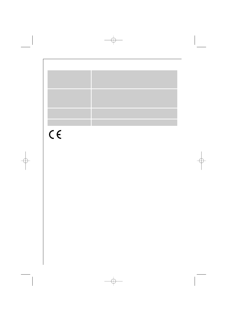 Technical specifications | Electrolux 35085 VI User Manual | Page 40 / 48