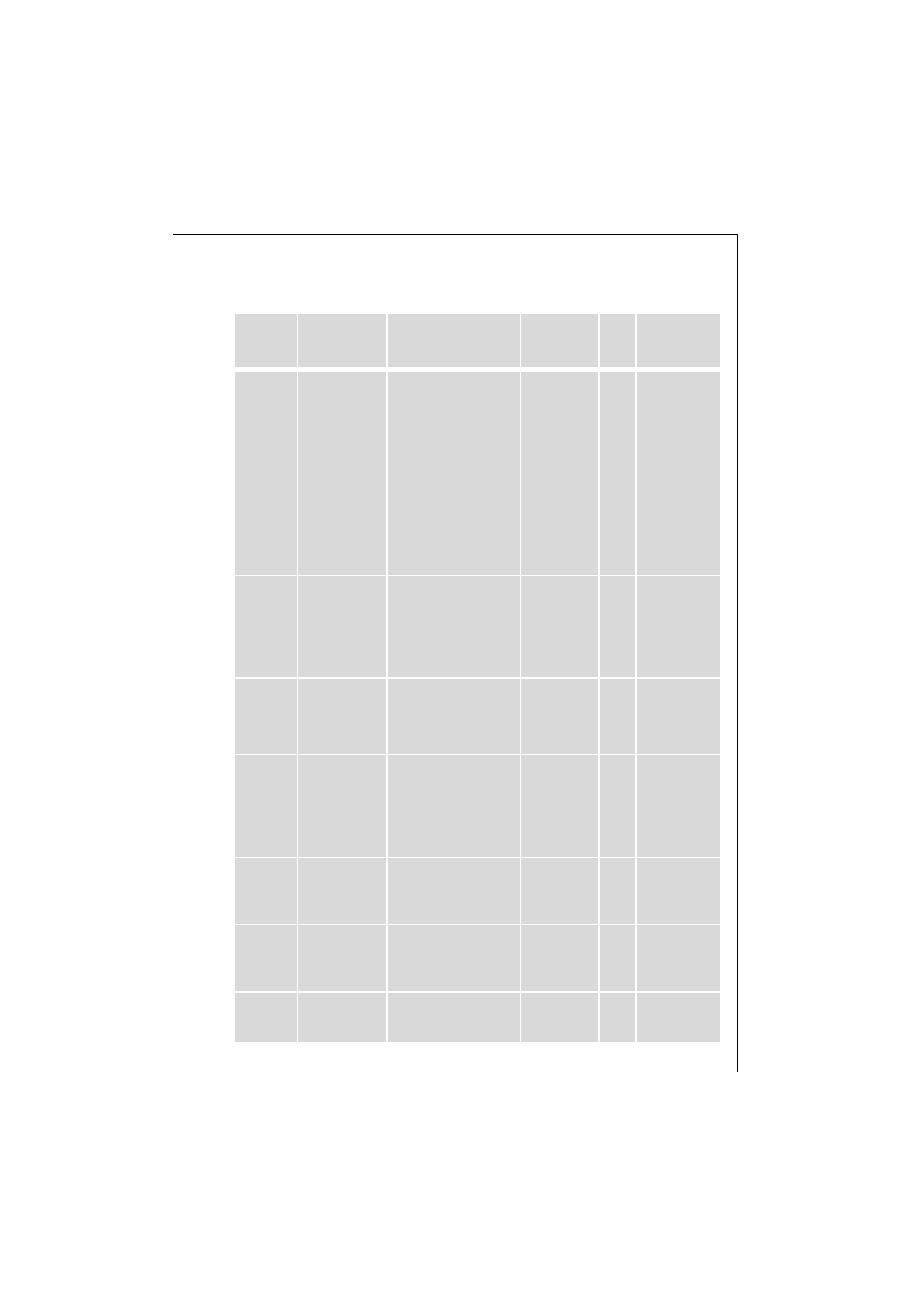 Programme chart, Special programmes | Electrolux 1271 VI User Manual | Page 33 / 59