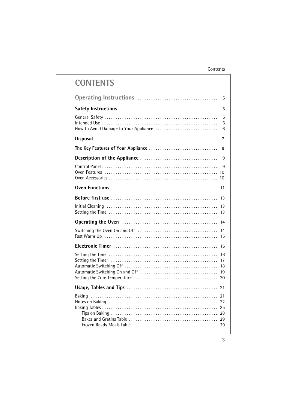 Electrolux B 6139-m User Manual | Page 3 / 60