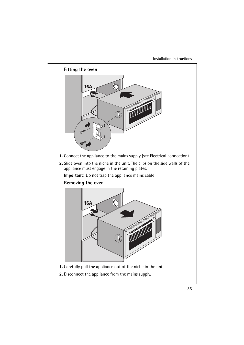 Electrolux B 6139-m User Manual | Page 55 / 60