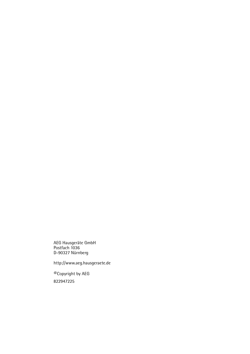 Electrolux B 6139-m User Manual | Page 60 / 60