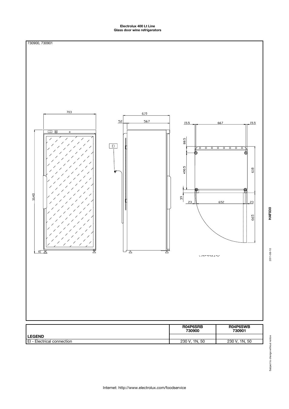 Electrolux 730901 User Manual | Page 3 / 3