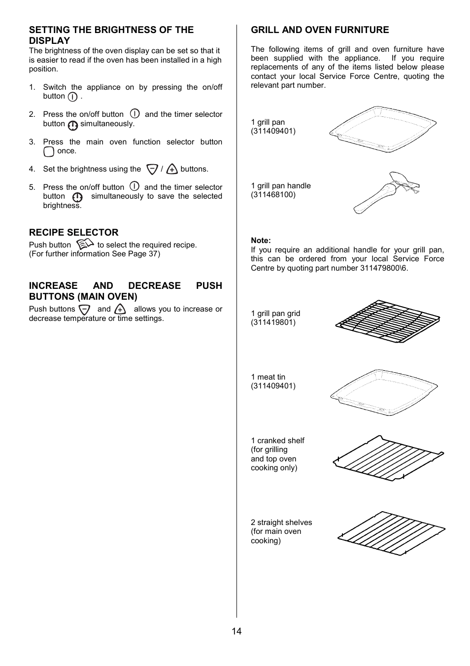 Electrolux EOD6390 User Manual | Page 14 / 52