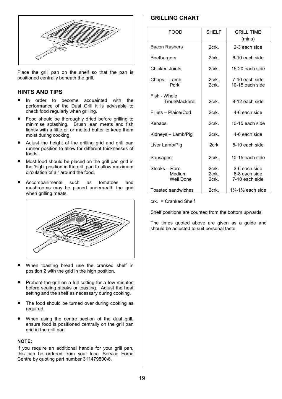 Electrolux EOD6390 User Manual | Page 19 / 52