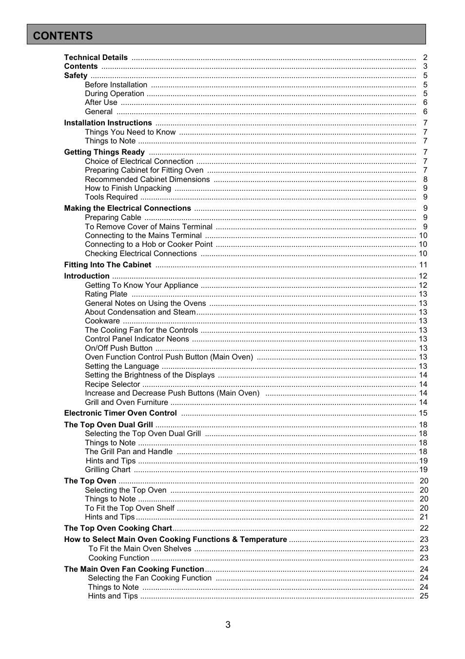 Electrolux EOD6390 User Manual | Page 3 / 52