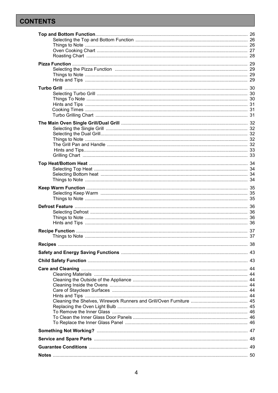 Electrolux EOD6390 User Manual | Page 4 / 52