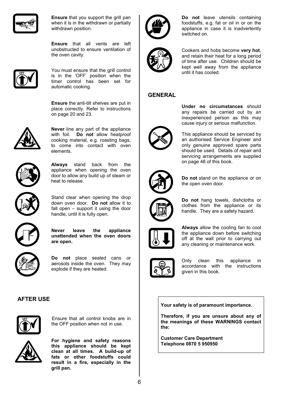 Electrolux EOD6390 User Manual | Page 6 / 52