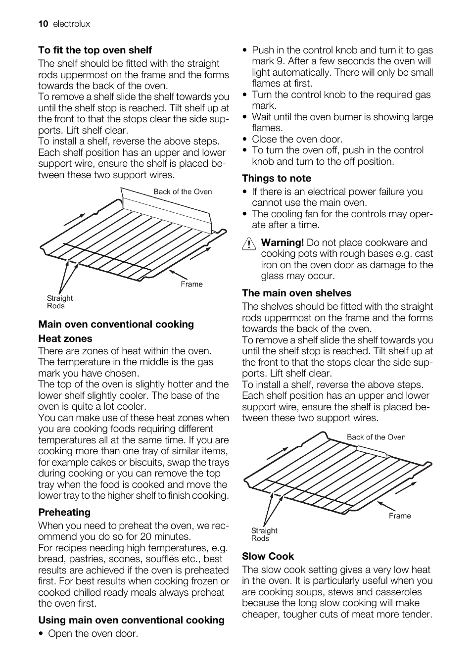 Electrolux EIKG5547 User Manual | Page 10 / 28